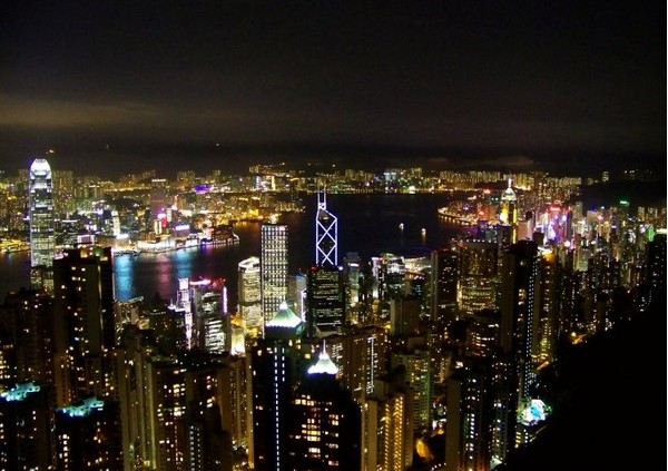 香港夜景 香港旅游